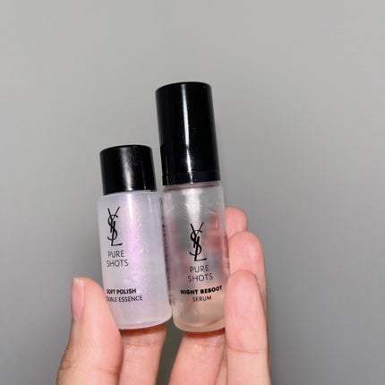 ピュアショット ナイト リチャージセラム/YVES SAINT LAURENT BEAUTE/美容液を使ったクチコミ(1枚目)