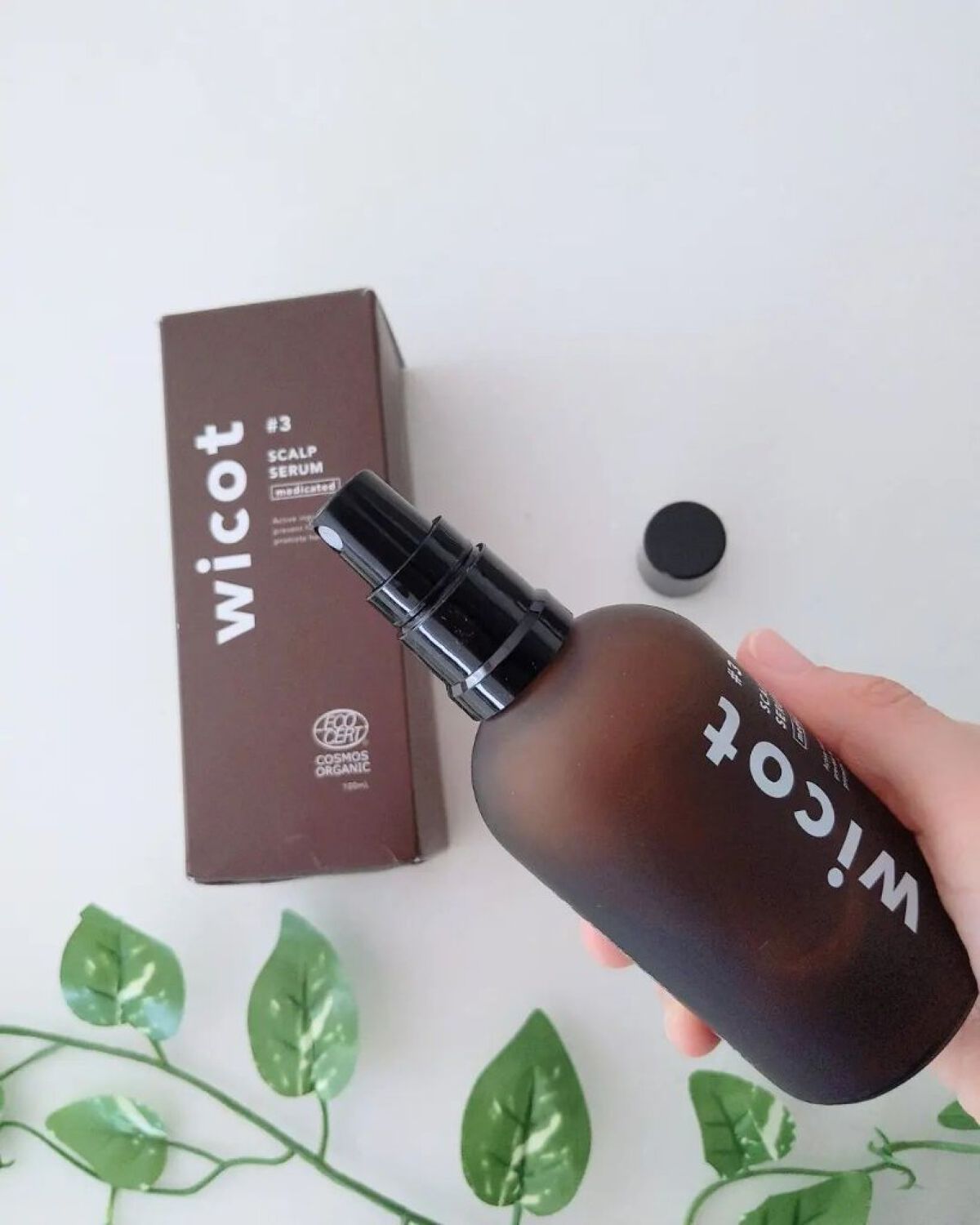 薬用スカルプセラム/wicot/頭皮ローションを使ったクチコミ（2枚目）