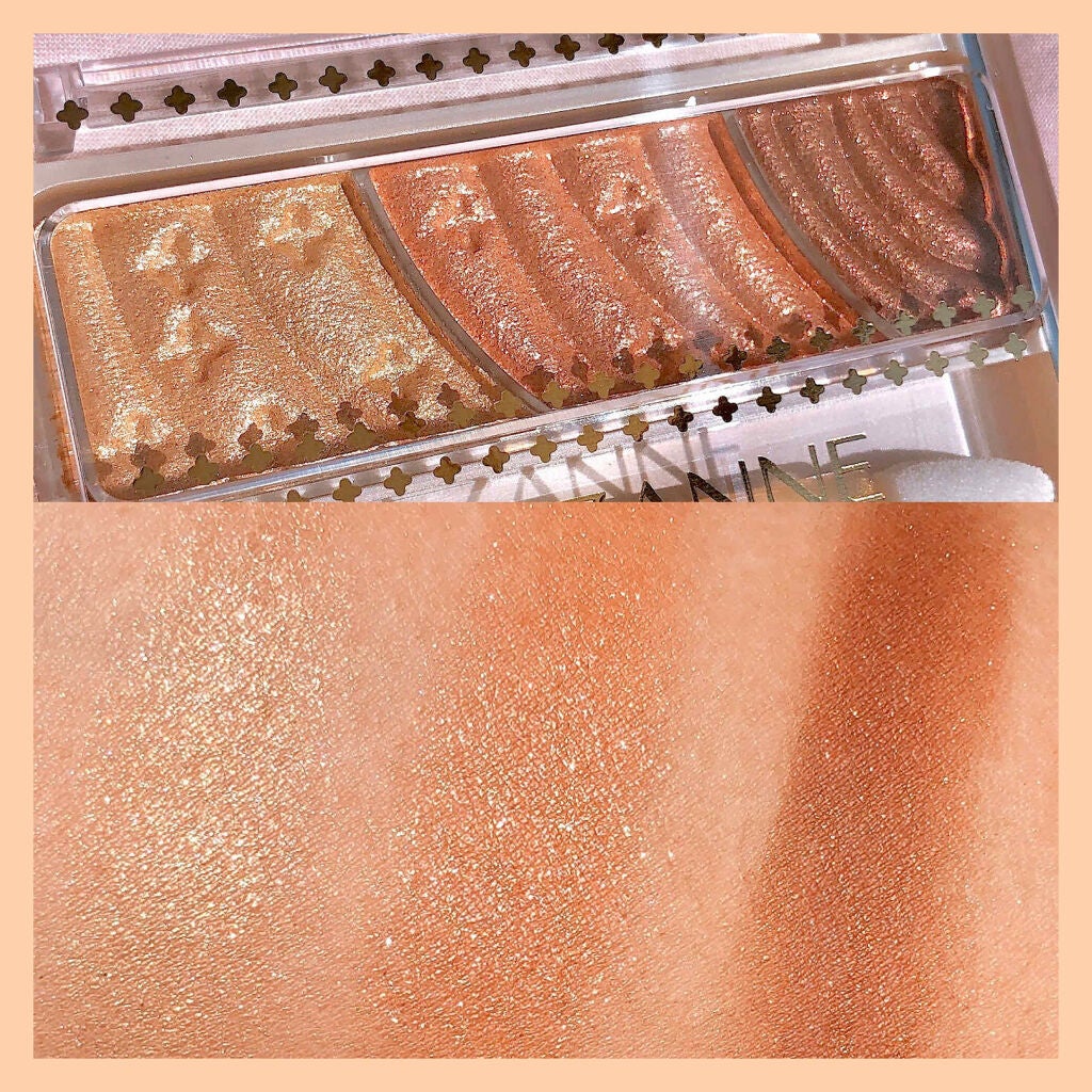 トーンアップアイシャドウ/CEZANNE/アイシャドウパレットを使ったクチコミ(2枚目)