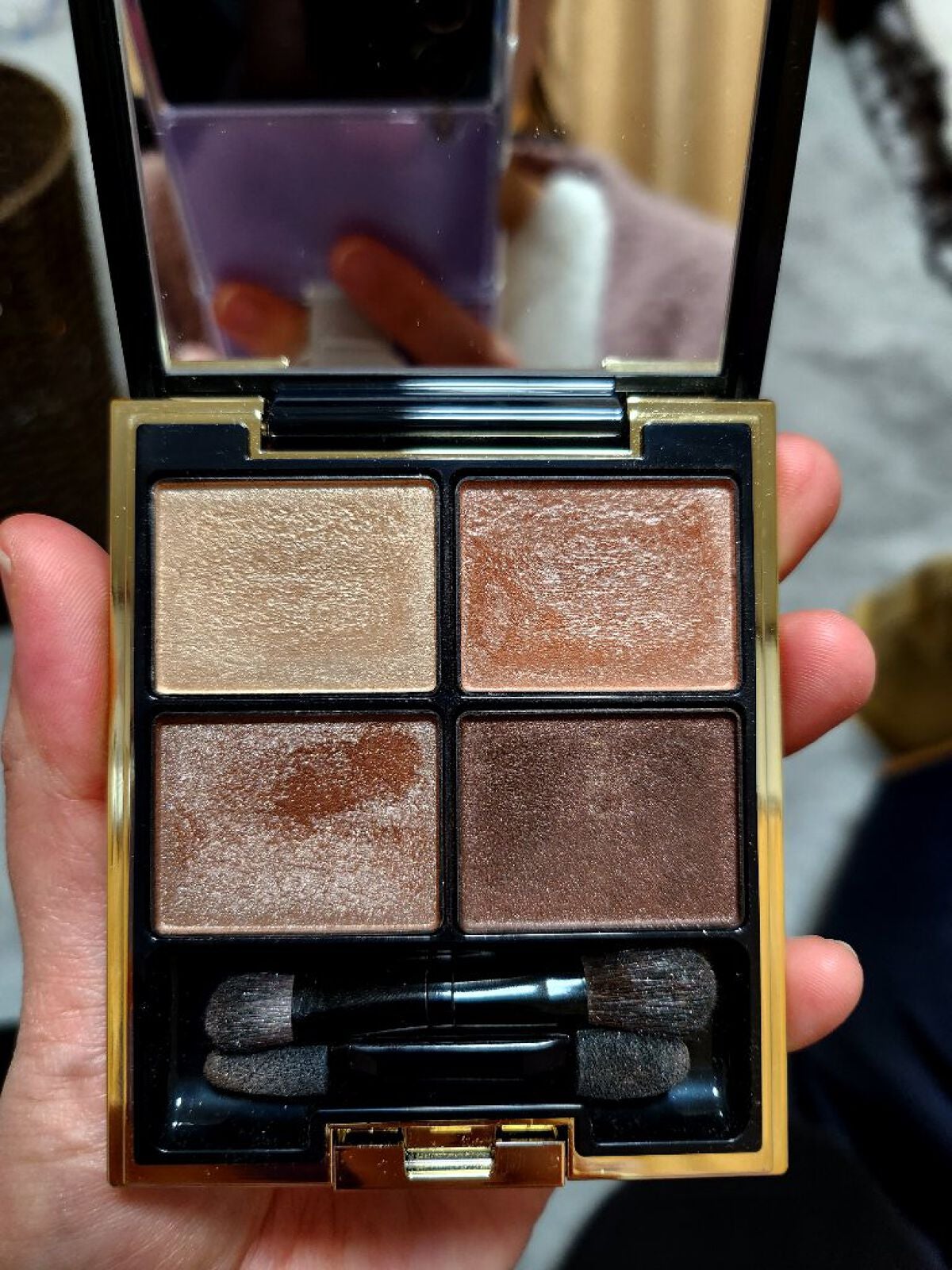 デザイニング カラー アイズ/SUQQU/アイシャドウパレットを使ったクチコミ(3枚目)