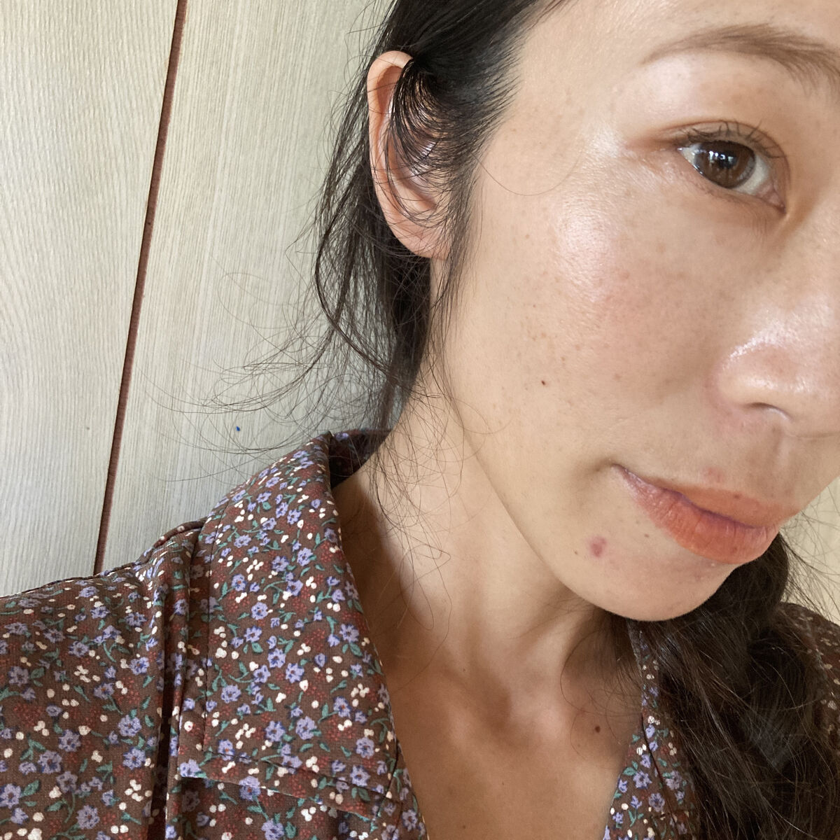 ルージュ アンリミテッド マット チリアンビション(限定)/shu uemura/口紅を使ったクチコミ（2枚目）