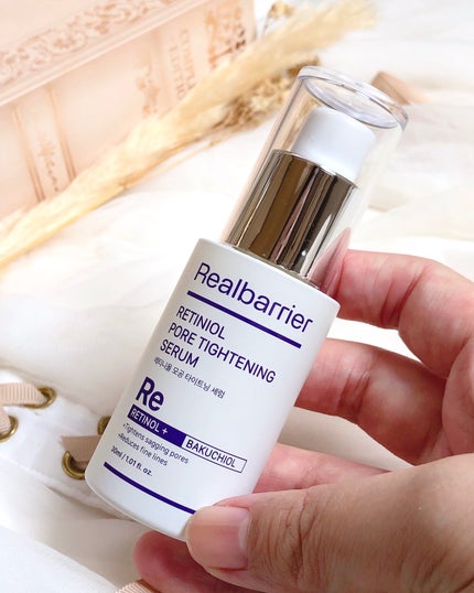 レチ二オールポアタイトニングセラム/Real Barrier/美容液を使ったクチコミ(4枚目)