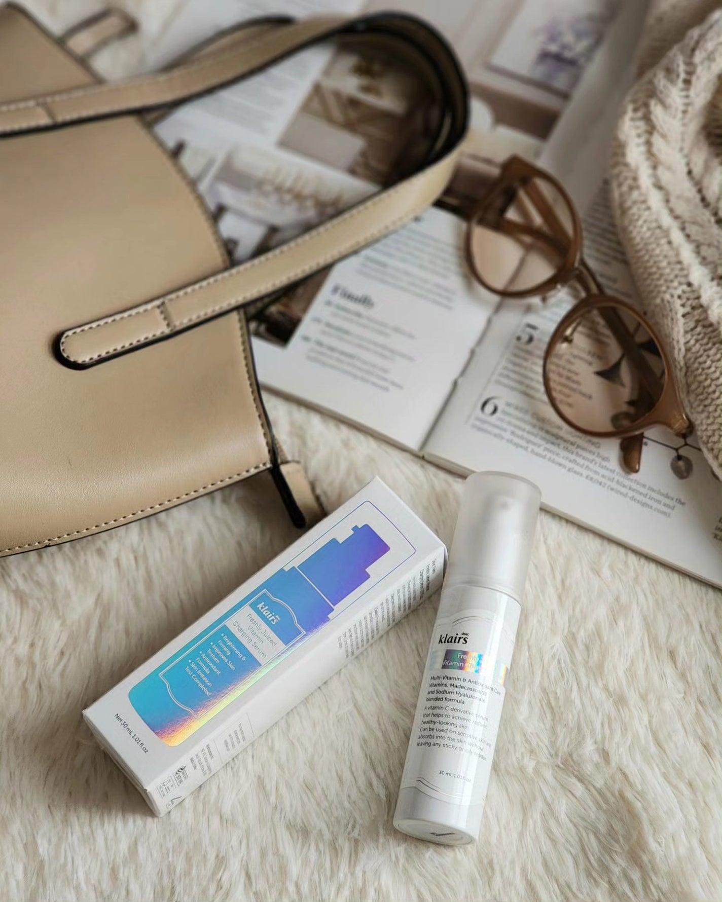 フレッシュリージュースドビタミンチャージングセラム(30ml)/Klairs/美容液を使ったクチコミ(3枚目)