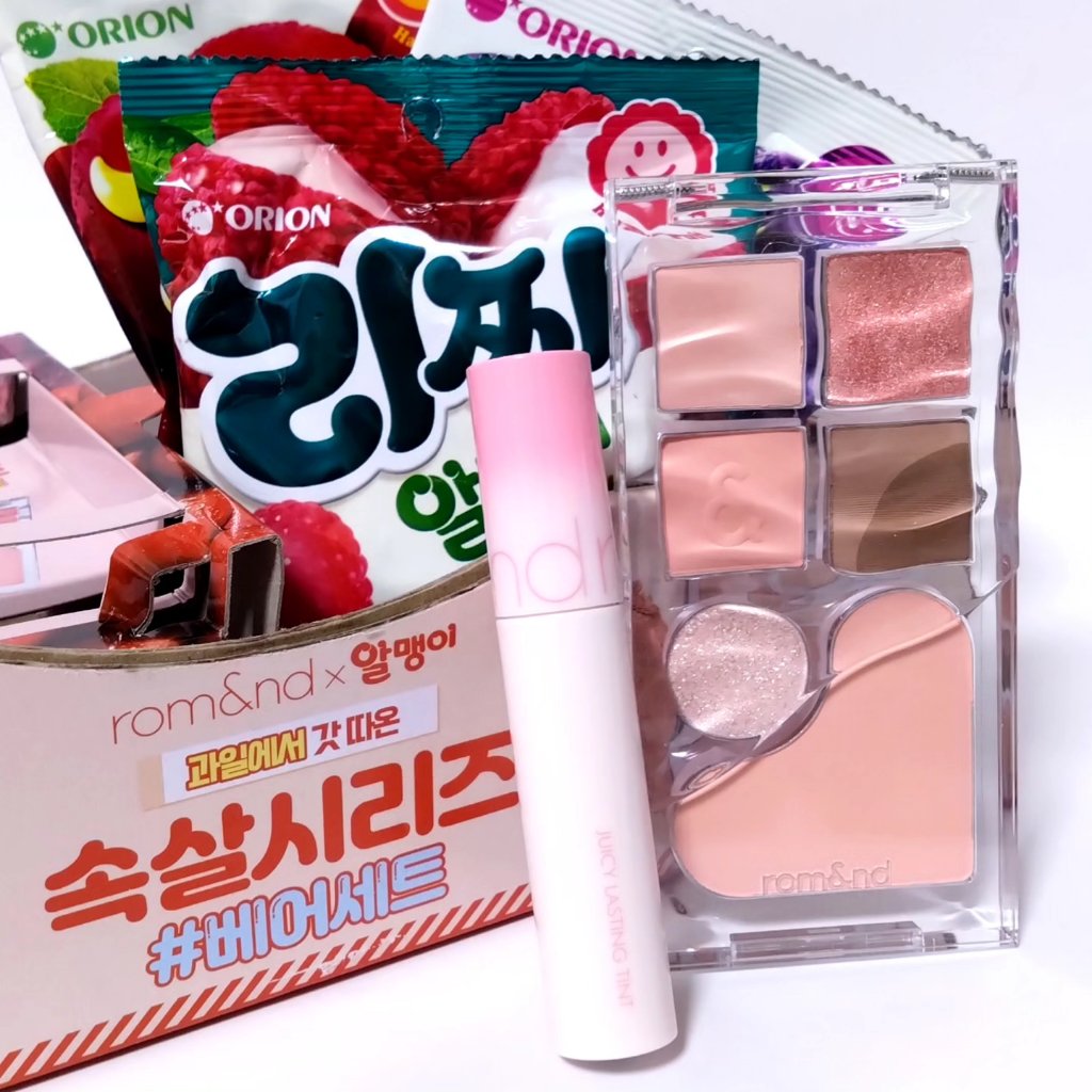 ジューシーラスティングティント/rom&nd/リップティントを使ったクチコミ（1枚目）