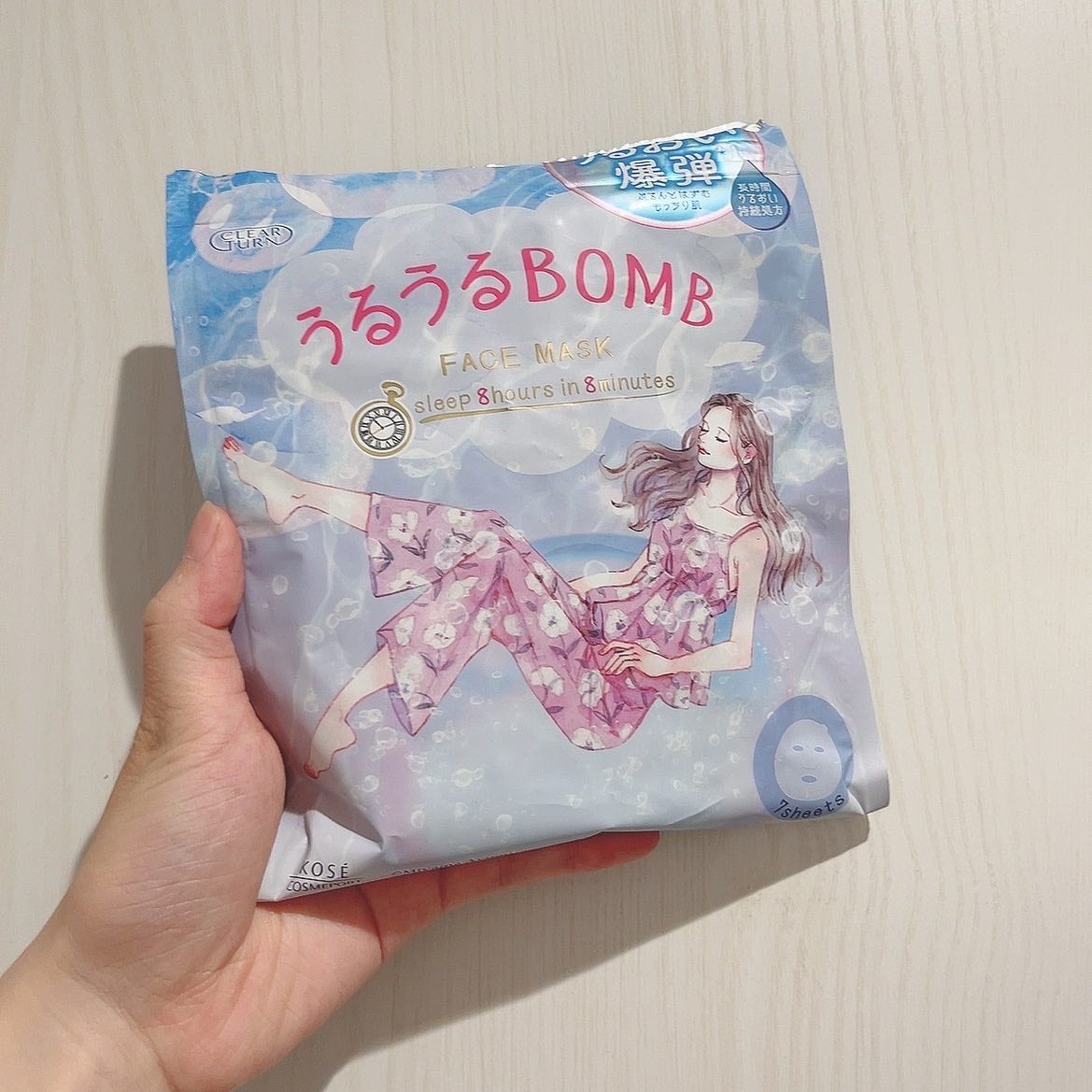 うるうるBOMBマスク/クリアターン/シートマスク・パックを使ったクチコミ(1枚目)