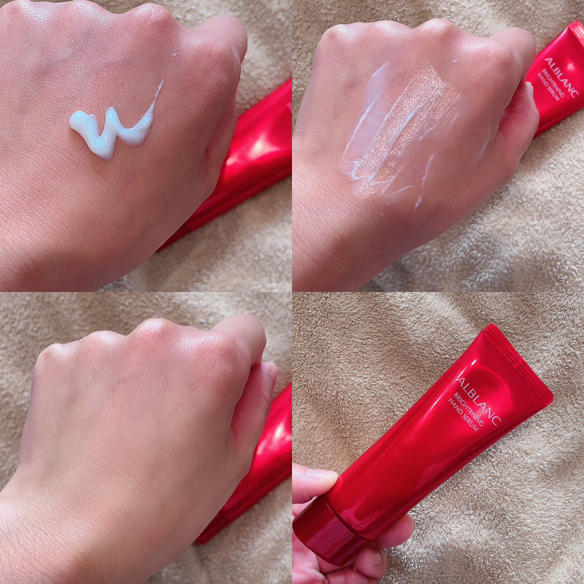 ハンド&リップ セラム セット/ALBLANC/その他キットセットを使ったクチコミ（3枚目）