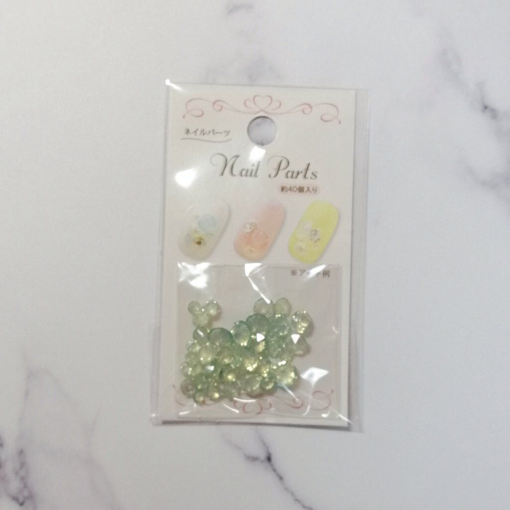ネイルパーツ/セリア/ネイルチップ・パーツを使ったクチコミ(2枚目)
