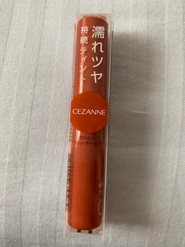 ウォータリーティントリップ 04 キャメルオレンジ/CEZANNE/口紅を使ったクチコミ（2枚目）