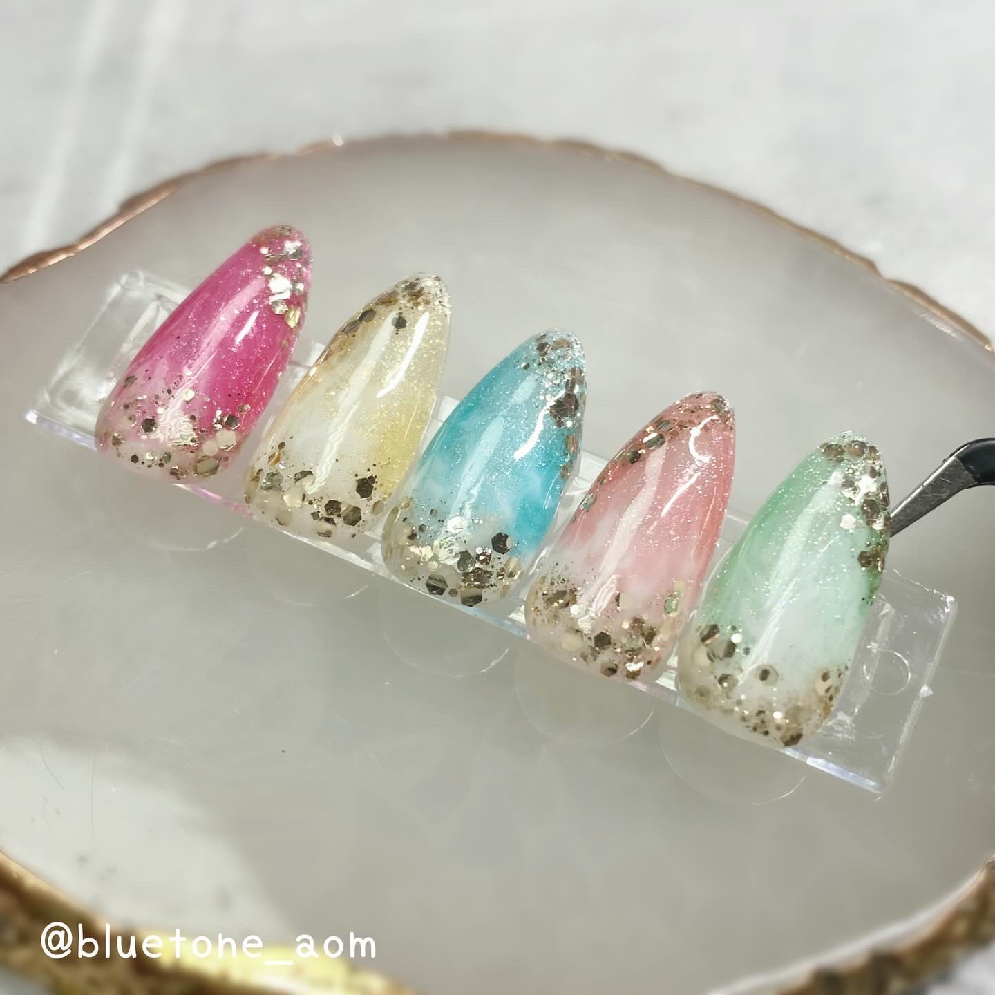 パル カラージェル/キャンドゥ/ジェルネイルを使ったクチコミ（1枚目）