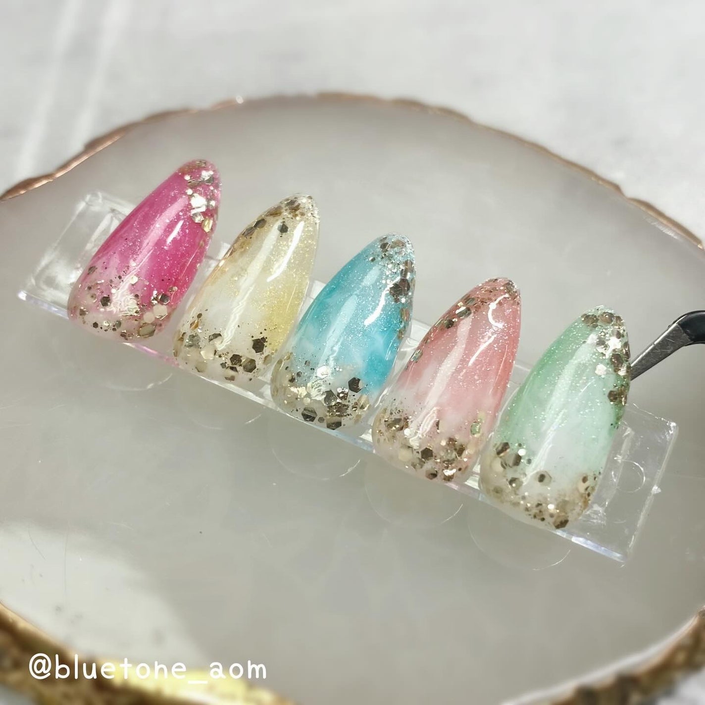 パル カラージェル/キャンドゥ/ジェルネイルを使ったクチコミ(1枚目)