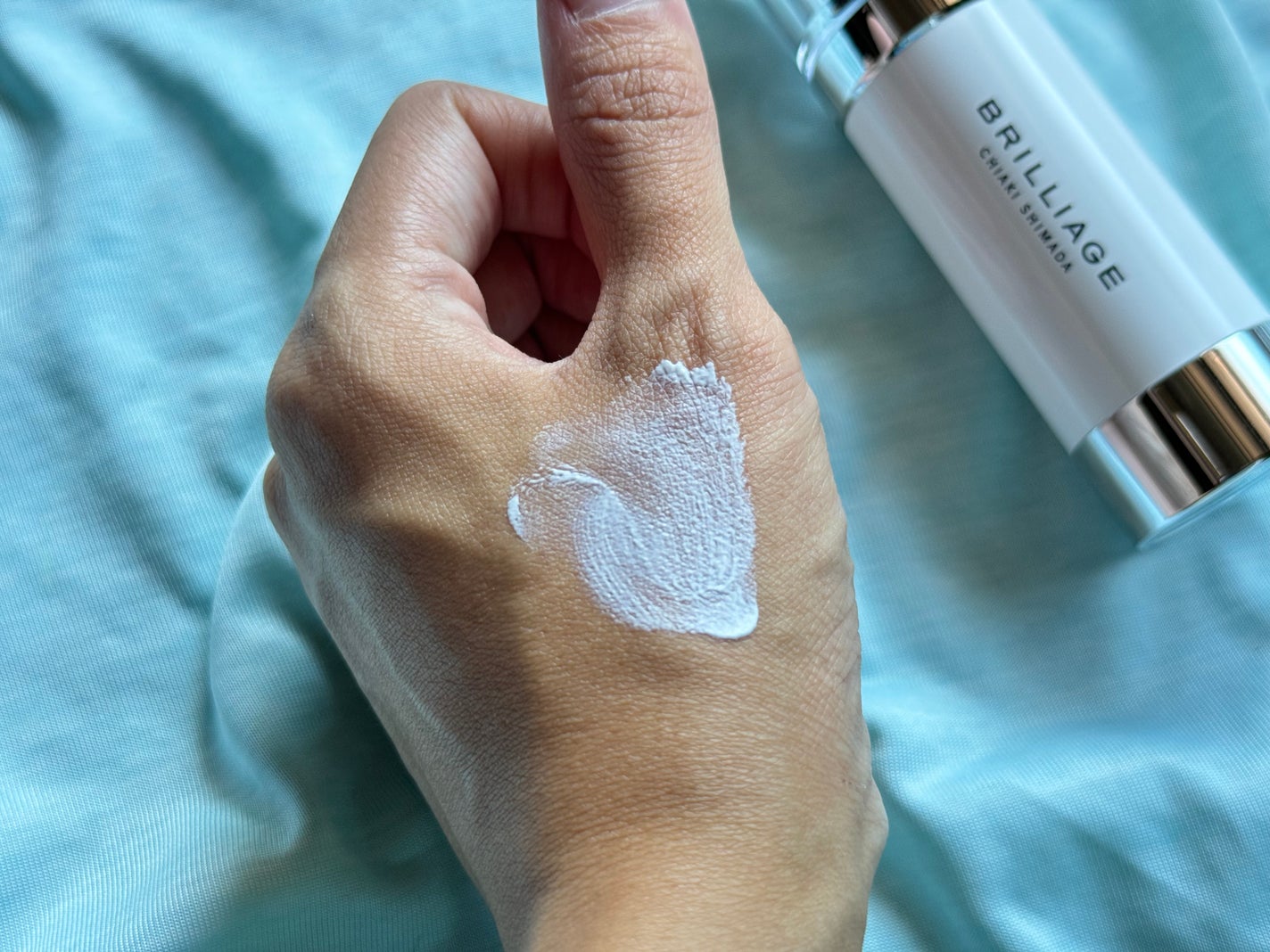 スキンプライマー UV プロテクター(フェイス&ボディ)/ブリリアージュ/化粧下地を使ったクチコミ(3枚目)