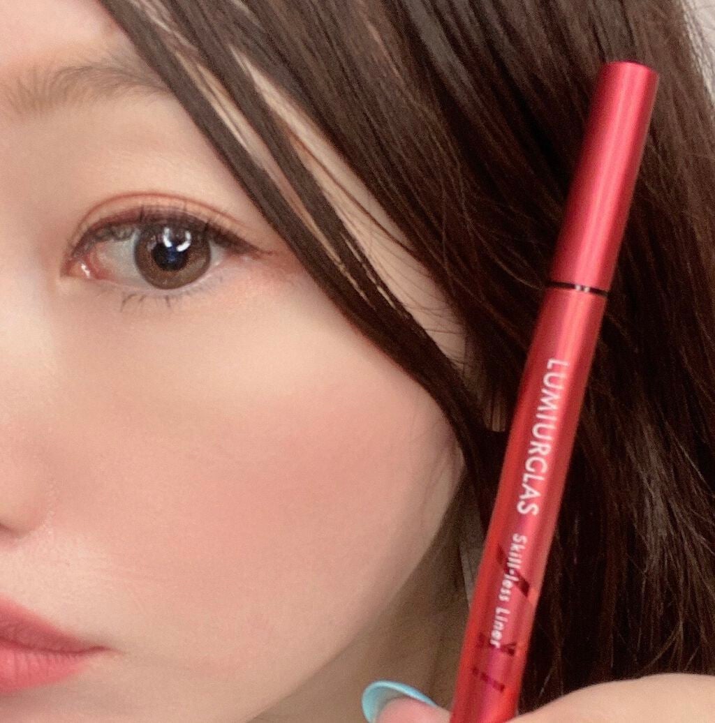 スキルレスライナー/LUMIURGLAS/リキッドアイライナーを使ったクチコミ(5枚目)