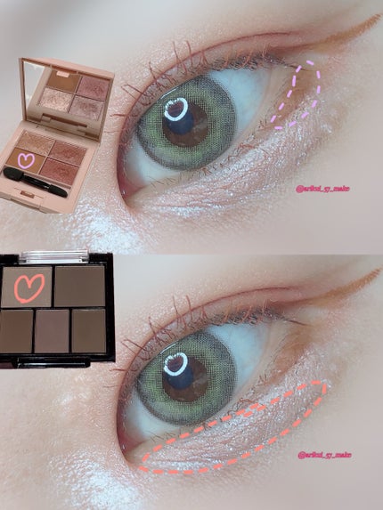 UR GLAM POWDER EYESHADOW/U R GLAM/単色アイシャドウを使ったクチコミ(3枚目)