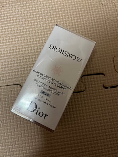 スノー メイクアップ ベース UV35 SPF35／PA+++ ブルー シェード/Dior/化粧下地を使ったクチコミ（2枚目）