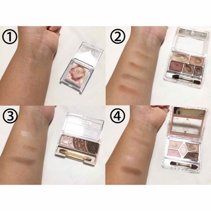 スキニーリッチシャドウ/excel/アイシャドウパレットを使ったクチコミ(3枚目)