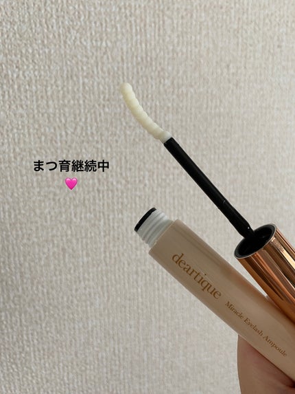 Miracle Eyelash Ampoule/deartique/美容液を使ったクチコミ(1枚目)