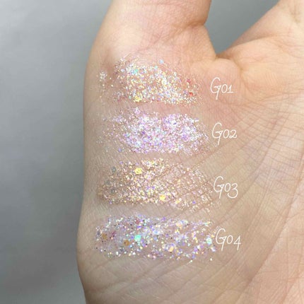 パールブリーアイグリッター/BLACK ROUGE/グリッターを使ったクチコミ(2枚目)