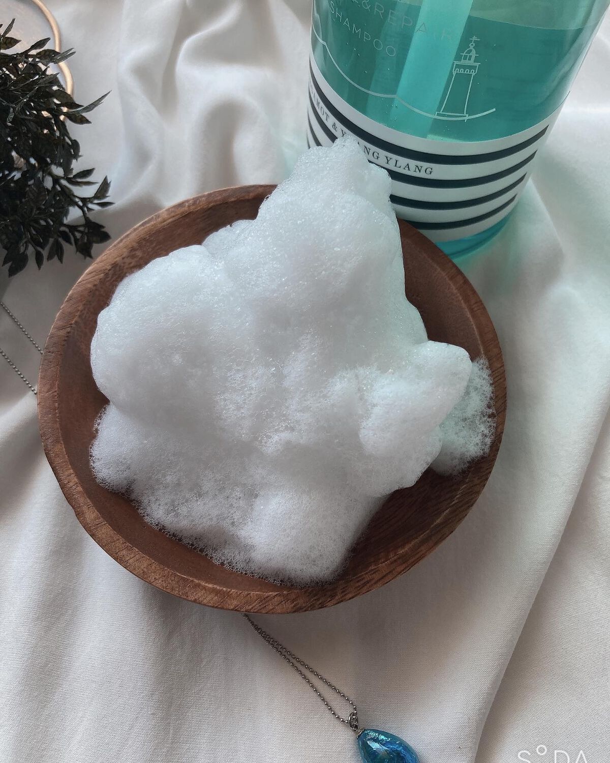 ダメージリペアシャンプー&トリートメント/マリーナシーオーガニック/市販シャンプーを使ったクチコミ(3枚目)