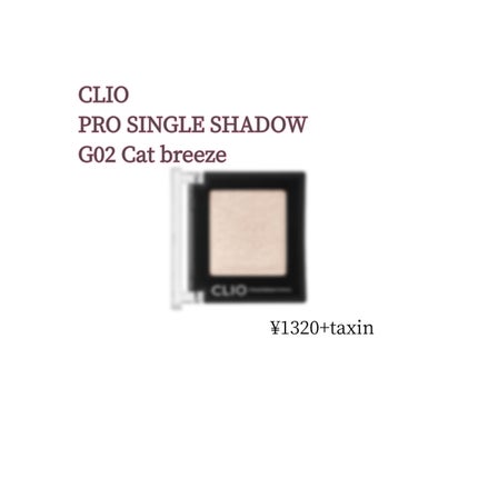 プロ シングル シャドウ/CLIO/単色アイシャドウを使ったクチコミ(1枚目)