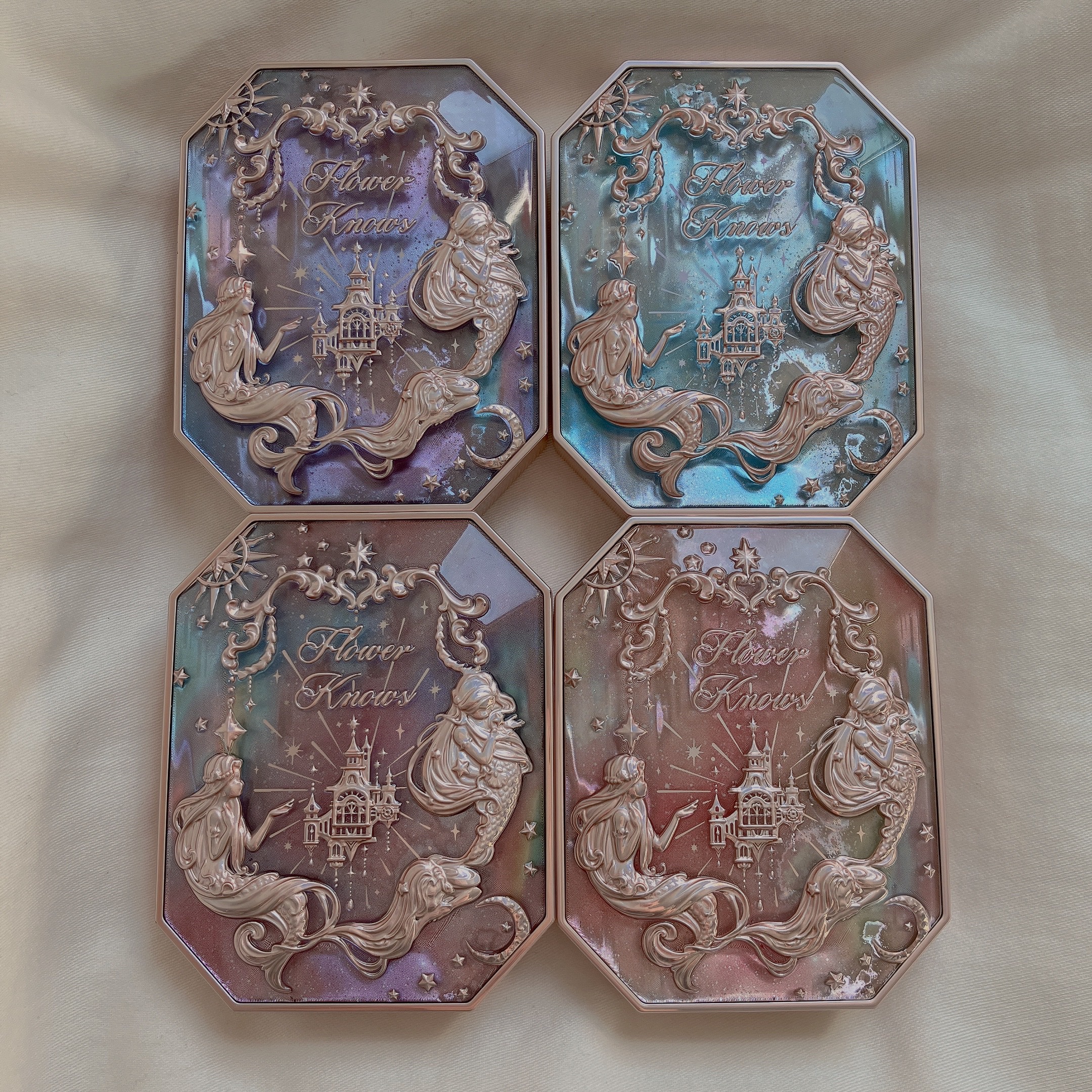 月光人魚 ジュエリーチークブラッシュ/FlowerKnows/パウダーチークを使ったクチコミ（2枚目）