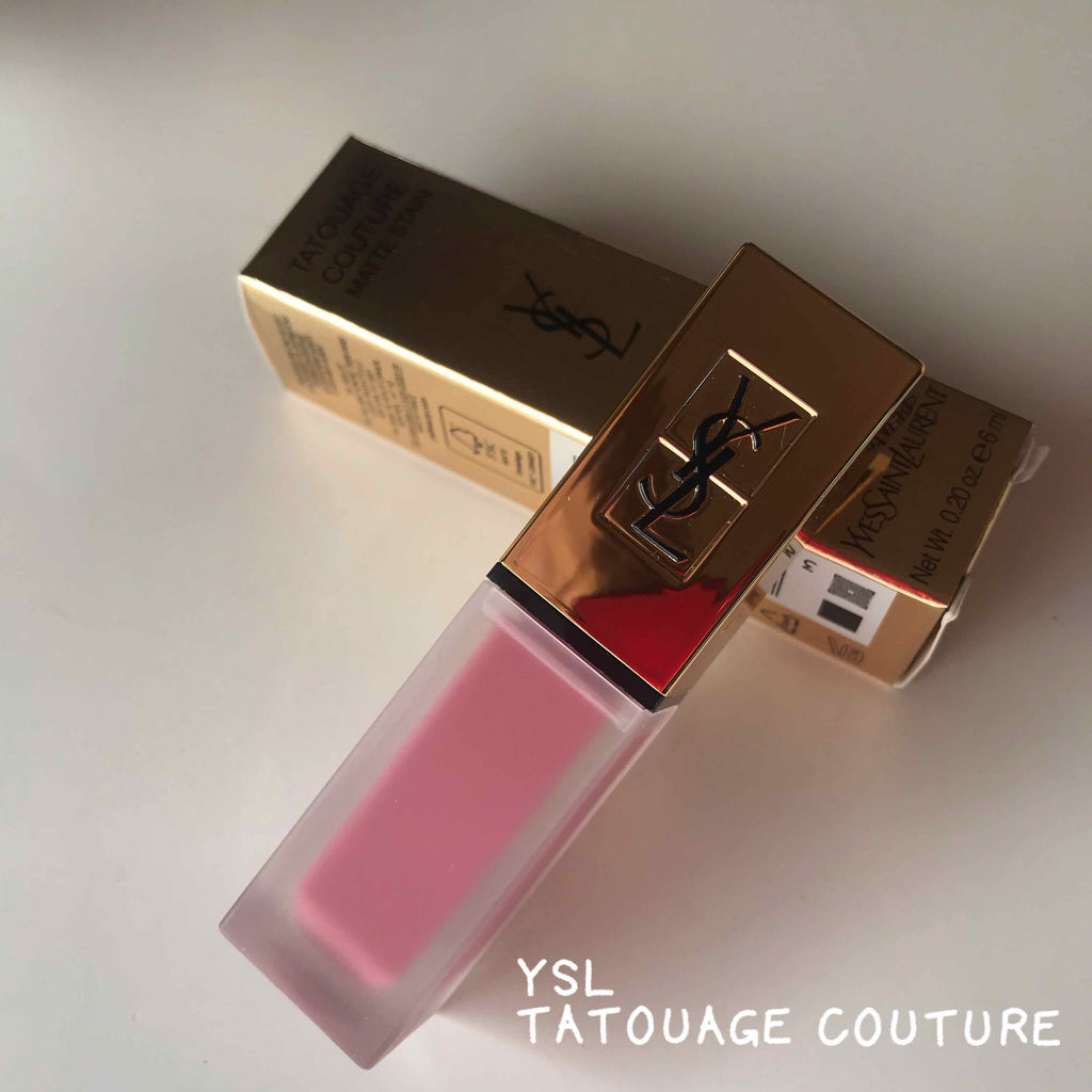 タトワージュ クチュール No.11 ローズイリシトゥ/YVES SAINT LAURENT BEAUTE/口紅を使ったクチコミ（1枚目）