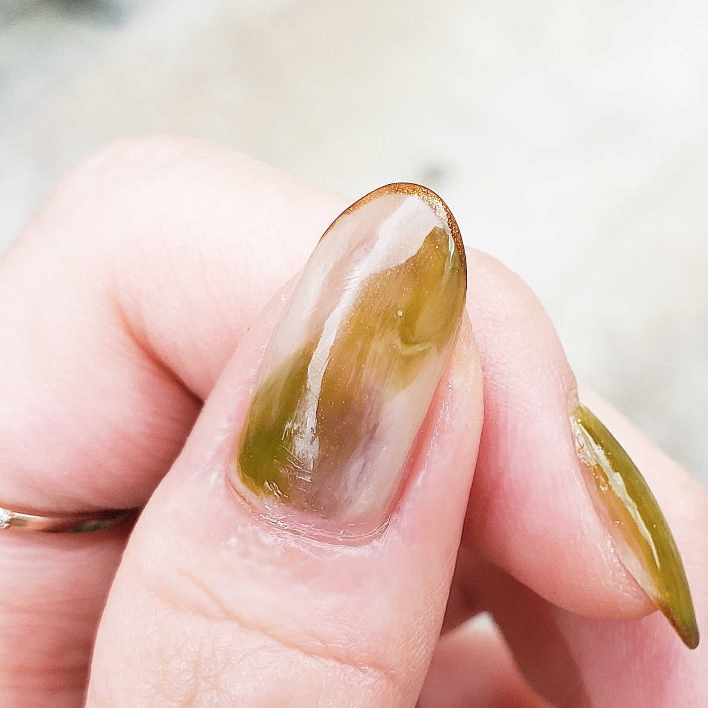 カラフルネイルズ/キャンメイク/マニキュアを使ったクチコミ(3枚目)