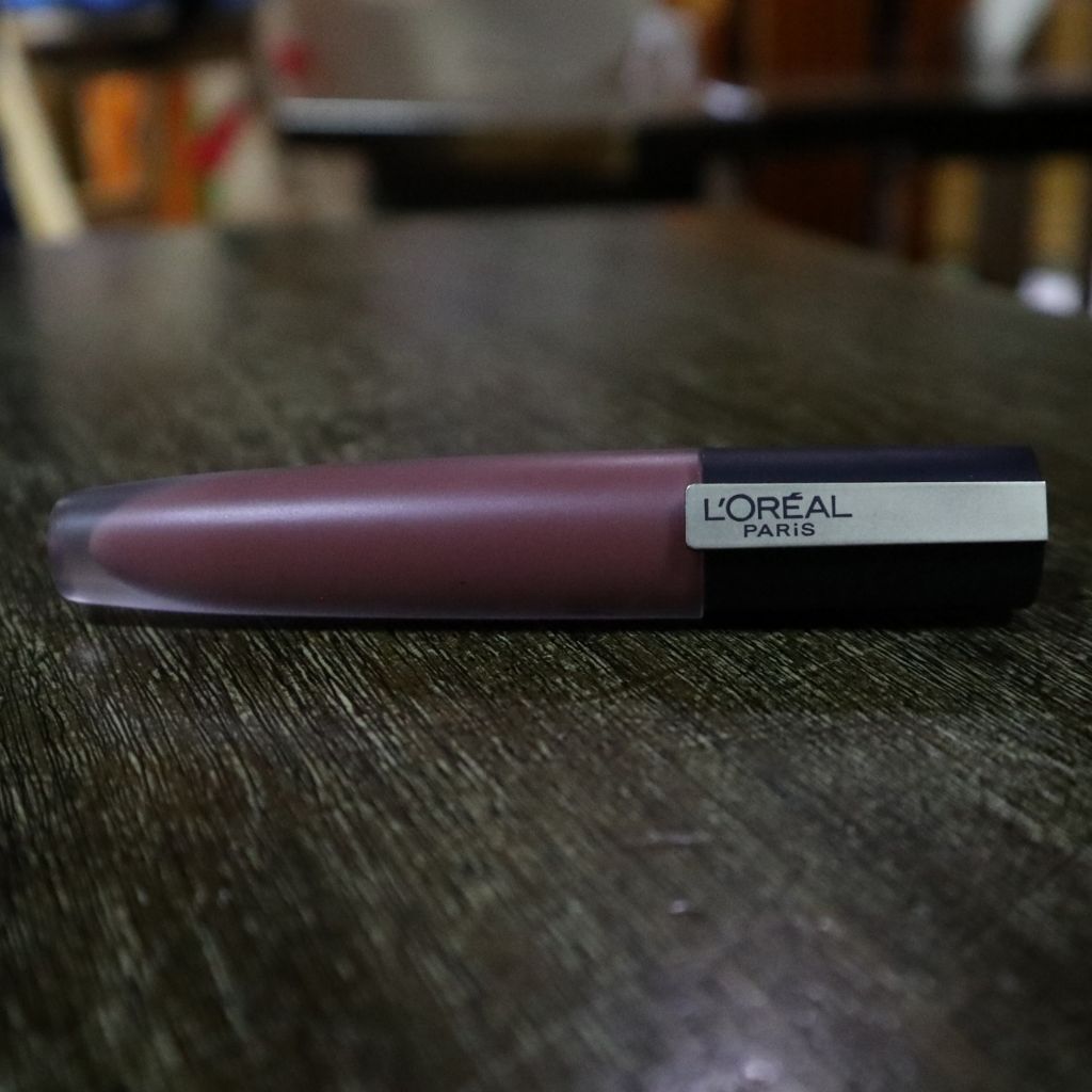 ルージュシグネチャー /ロレアル パリ/リップグロスを使ったクチコミ（3枚目）