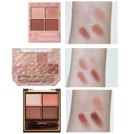 スキニーリッチシャドウ/excel/アイシャドウパレットを使ったクチコミ(3枚目)