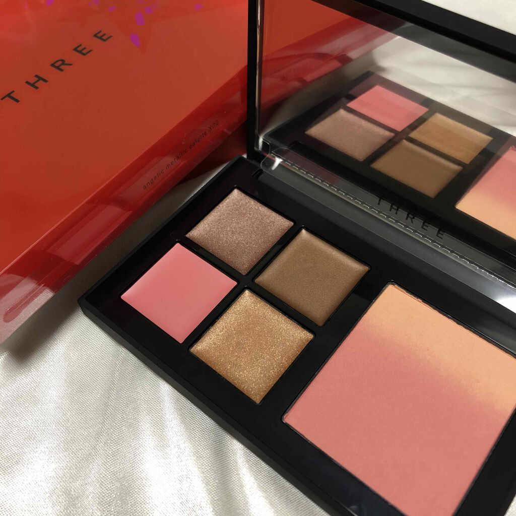 アンジェリックメタリックパレット/THREE/メイクアップキットを使ったクチコミ（1枚目）