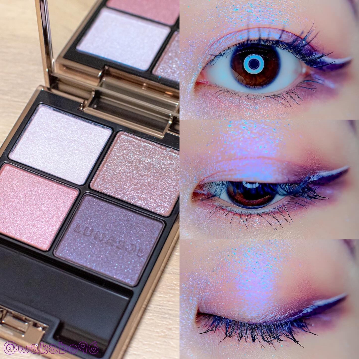 アイカラーレーション/LUNASOL/アイシャドウパレットを使ったクチコミ(1枚目)