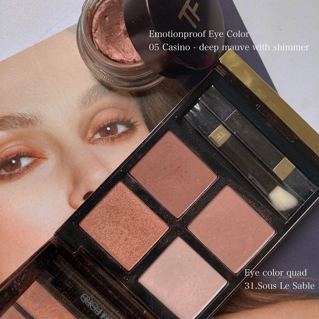アイ カラー クォード/TOM FORD BEAUTY/アイシャドウパレットを使ったクチコミ(3枚目)
