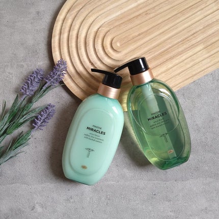 ミラクルズ うるおいブースト シャンプー/トリートメント/パンテーン/市販シャンプーを使ったクチコミ(1枚目)