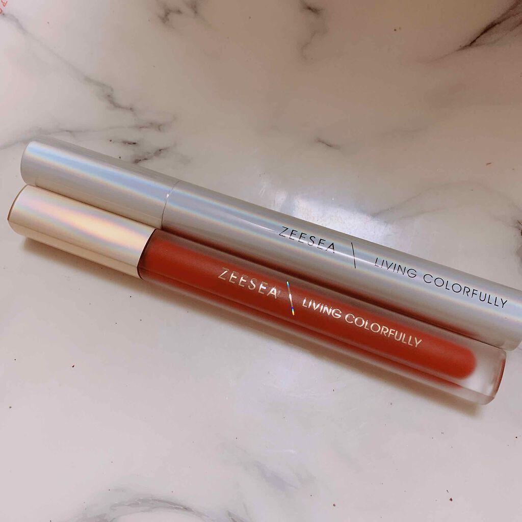 ダイヤモンドシリーズ クリーミーティント/ZEESEA/リップティントを使ったクチコミ（3枚目）