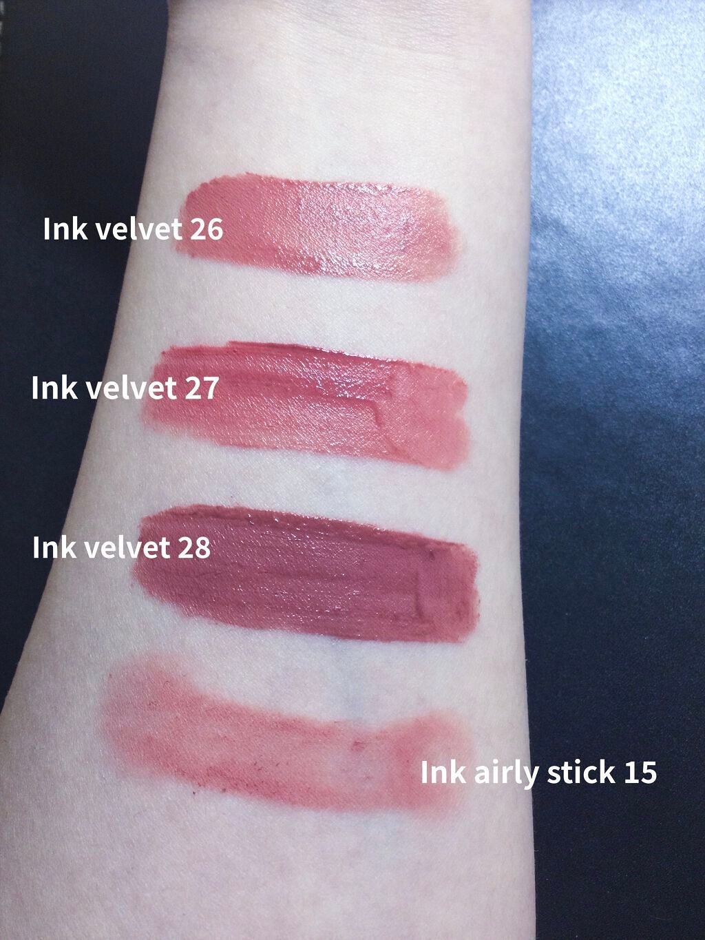 インク ベルベット/PERIPERA/口紅を使ったクチコミ(2枚目)
