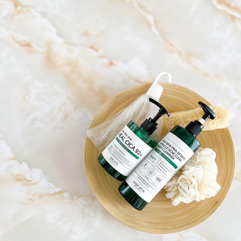 AHA·BHA·PHA 30デイズミラクルアクネボディクレンザー/SOME BY MI/ボディソープを使ったクチコミ(1枚目)