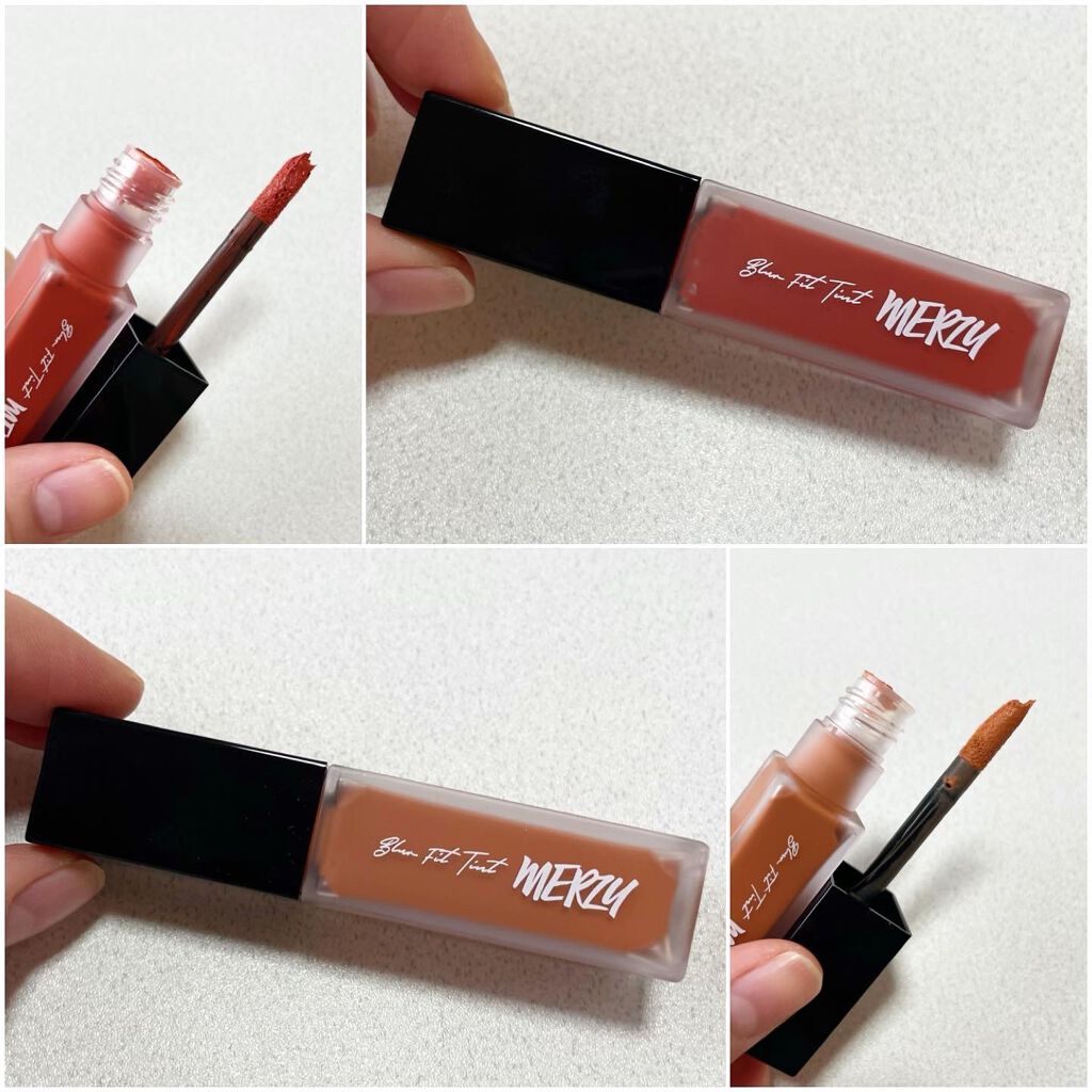 ブラー フィット ティント/MERZY/リップティントを使ったクチコミ（2枚目）