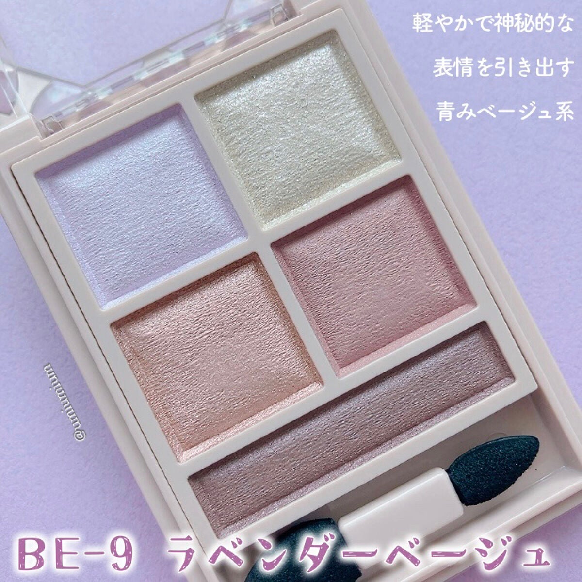 パノラマデザイン アイパレット/Visée/アイシャドウパレットを使ったクチコミ(4枚目)