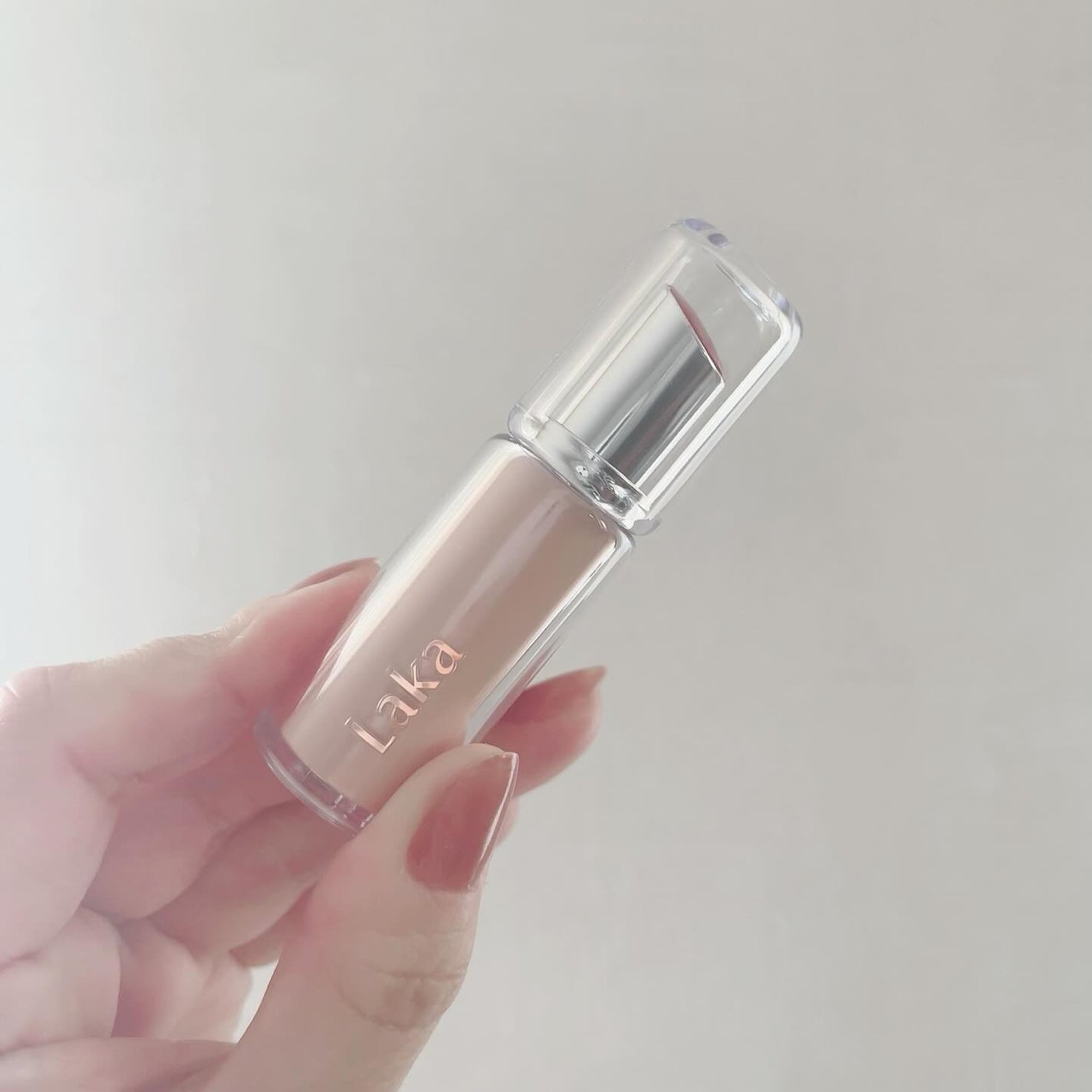 ボンディンググロウリップスティック/Laka/口紅を使ったクチコミ(2枚目)