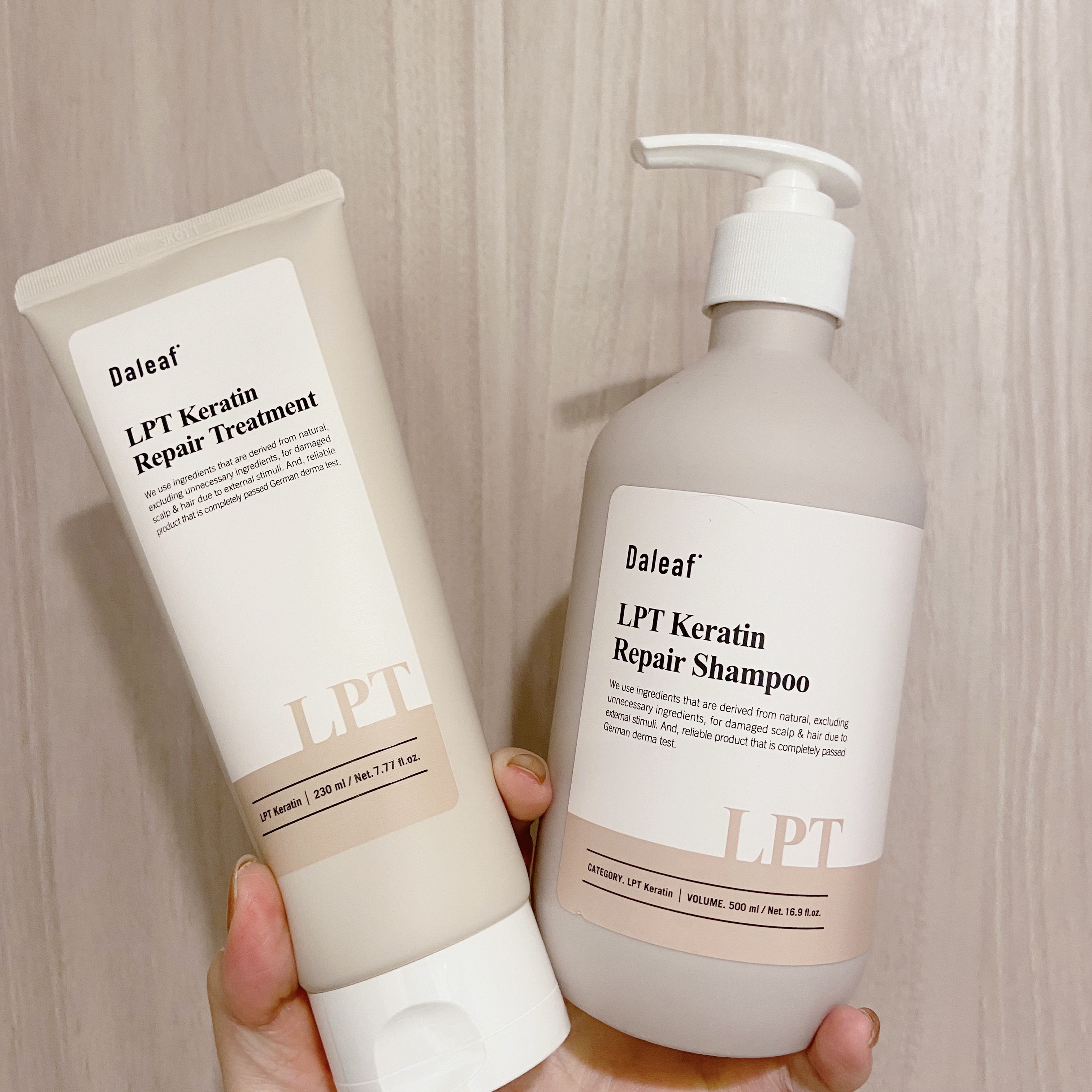 LPTケラチンリペアトリートメント/Daleaf/洗い流すヘアトリートメントを使ったクチコミ（2枚目）