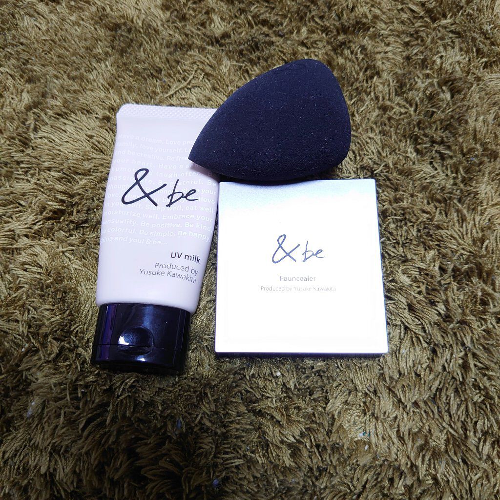 UVミルク/＆be/日焼け止め・UVケアを使ったクチコミ（1枚目）