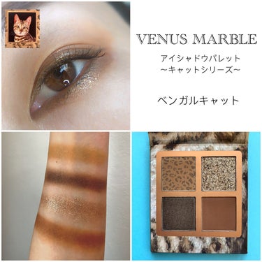 Venus Marble アイシャドウキャットシリーズ/Venus Marble/パウダーアイシャドウを使ったクチコミ（10枚目）