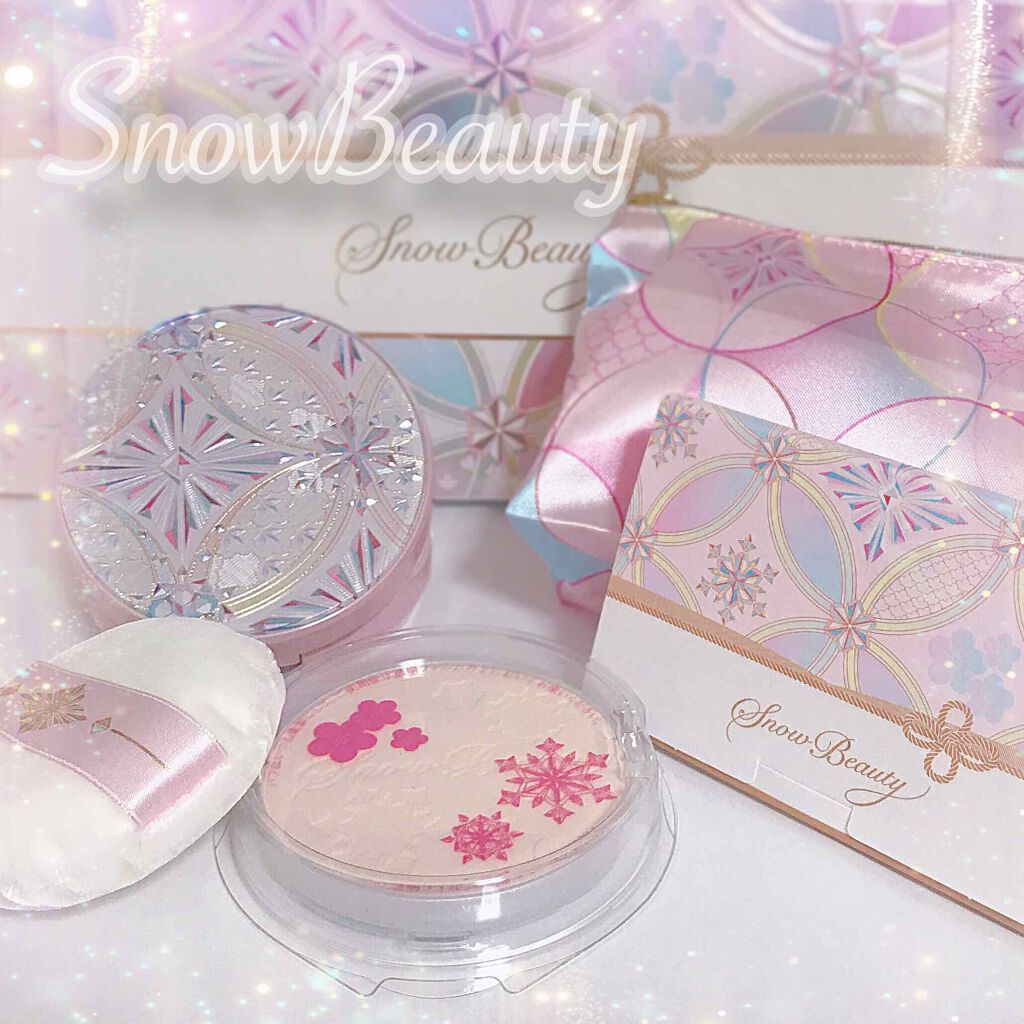 スノービューティー ホワイトニング フェイスパウダー 2020 本体+レフィル付きセット/スノービューティー/プレストパウダーを使ったクチコミ（1枚目）