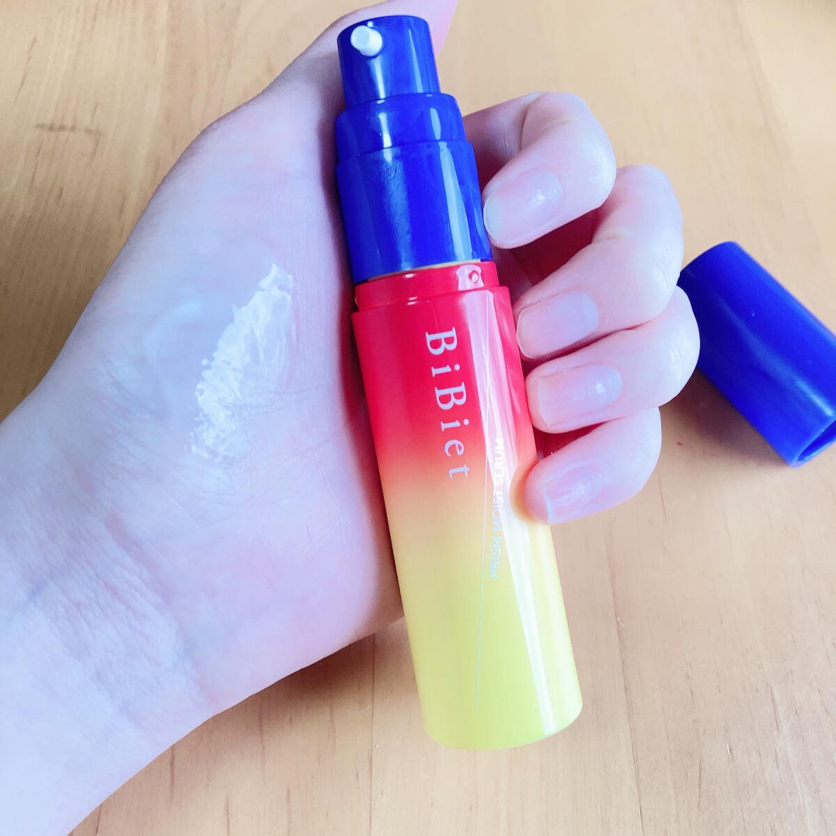 プリズムモイストセラム/ビビエット/化粧下地を使ったクチコミ（3枚目）