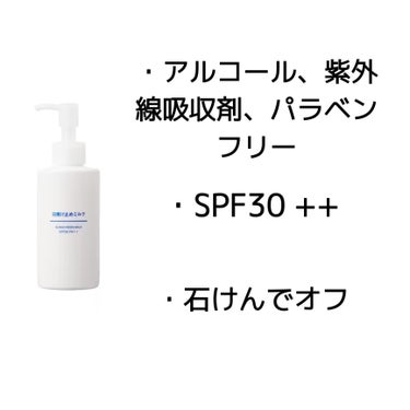 日焼け止めミルク SPF30/無印良品/日焼け止め・UVケアを使ったクチコミ（6枚目）