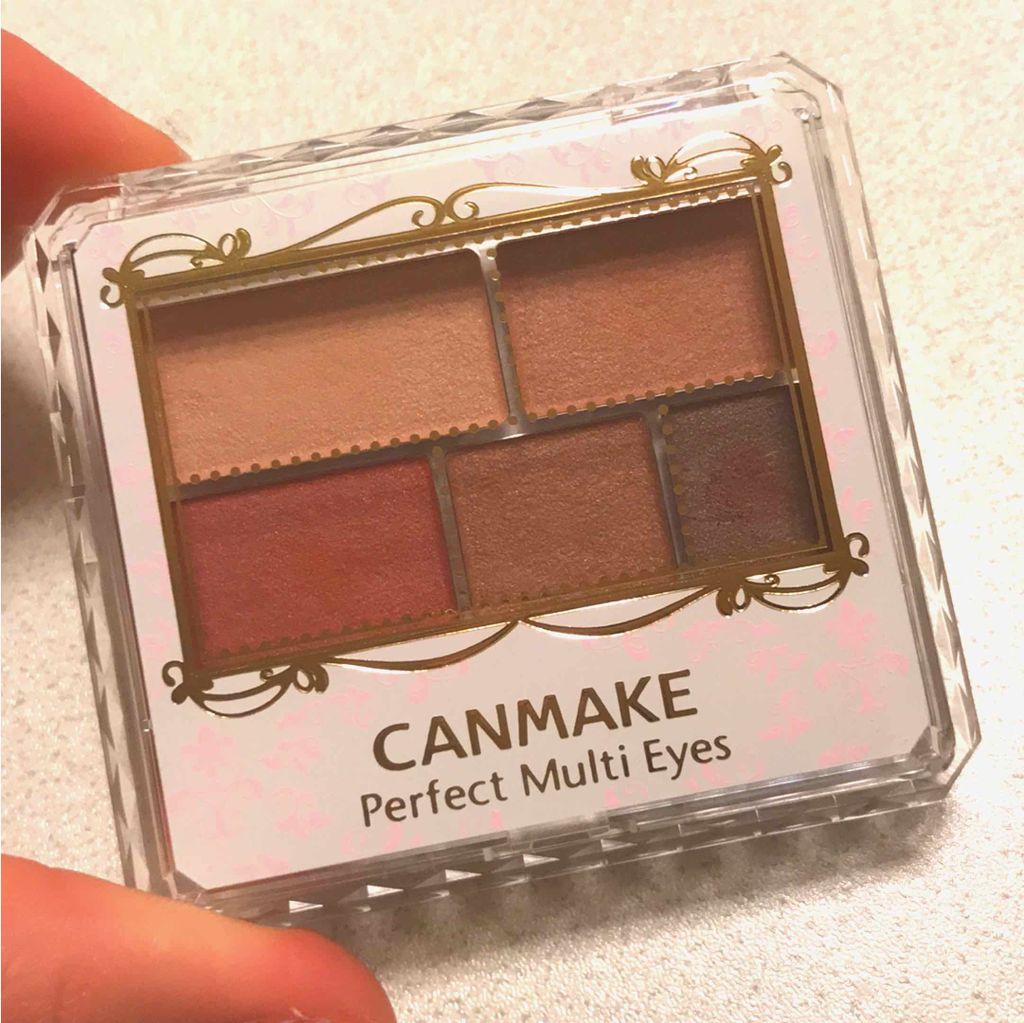 パーフェクトマルチアイズ/キャンメイク/アイシャドウパレットを使ったクチコミ(1枚目)