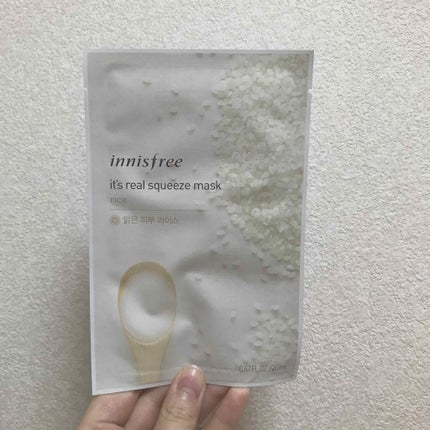 イッツリアル スクイーズマスク /innisfree/シートマスク・パックを使ったクチコミ(1枚目)