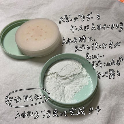 ジョンソン ベビーパウダー/ジョンソンベビー/ボディパウダーを使ったクチコミ(5枚目)