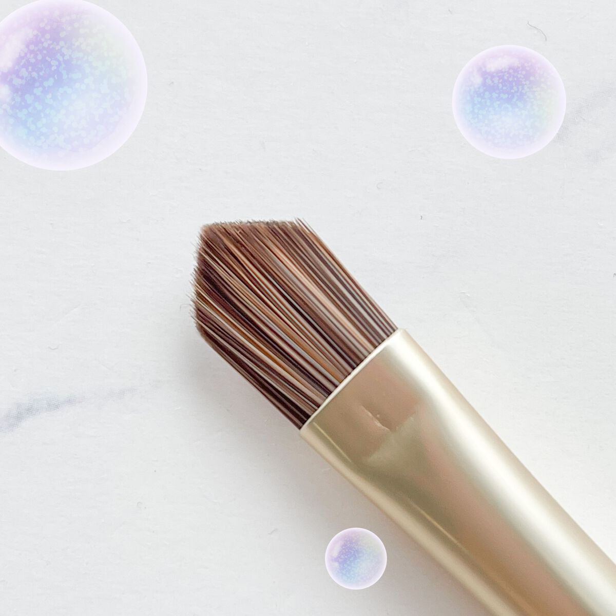 ダブルエンドコンシーラーブラシ/ロージーローザ/メイクブラシを使ったクチコミ(2枚目)