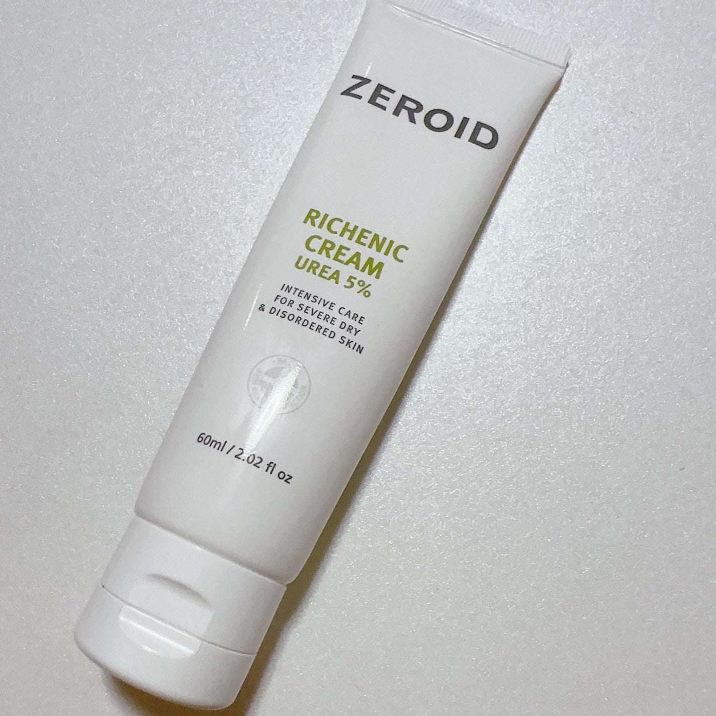 リケニッククリーム ウレア5%/ZEROID/フェイスクリームを使ったクチコミ(2枚目)