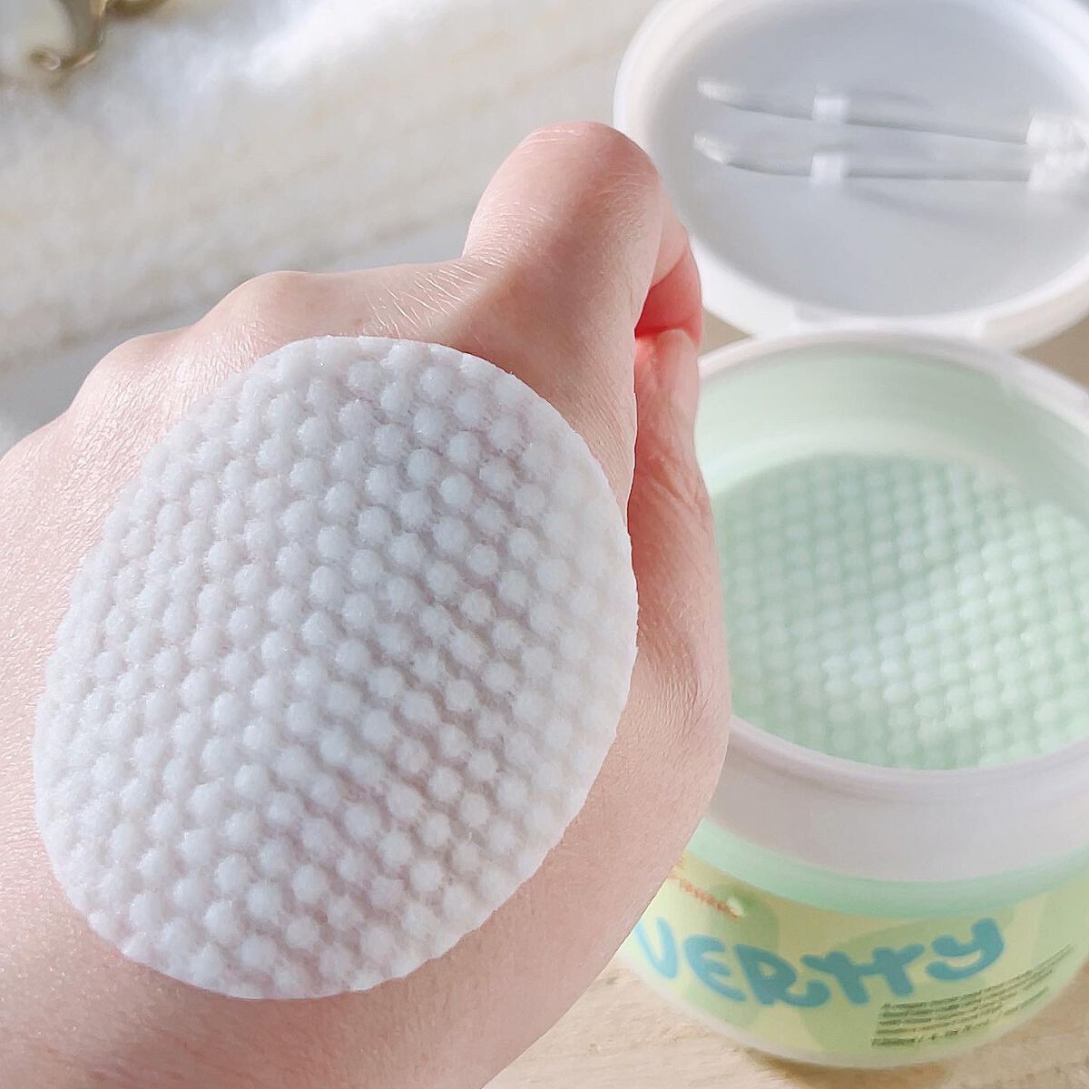 ティーツリー シカ89.4% リファイニングパッド/Vertty/トナーパッドを使ったクチコミ(5枚目)